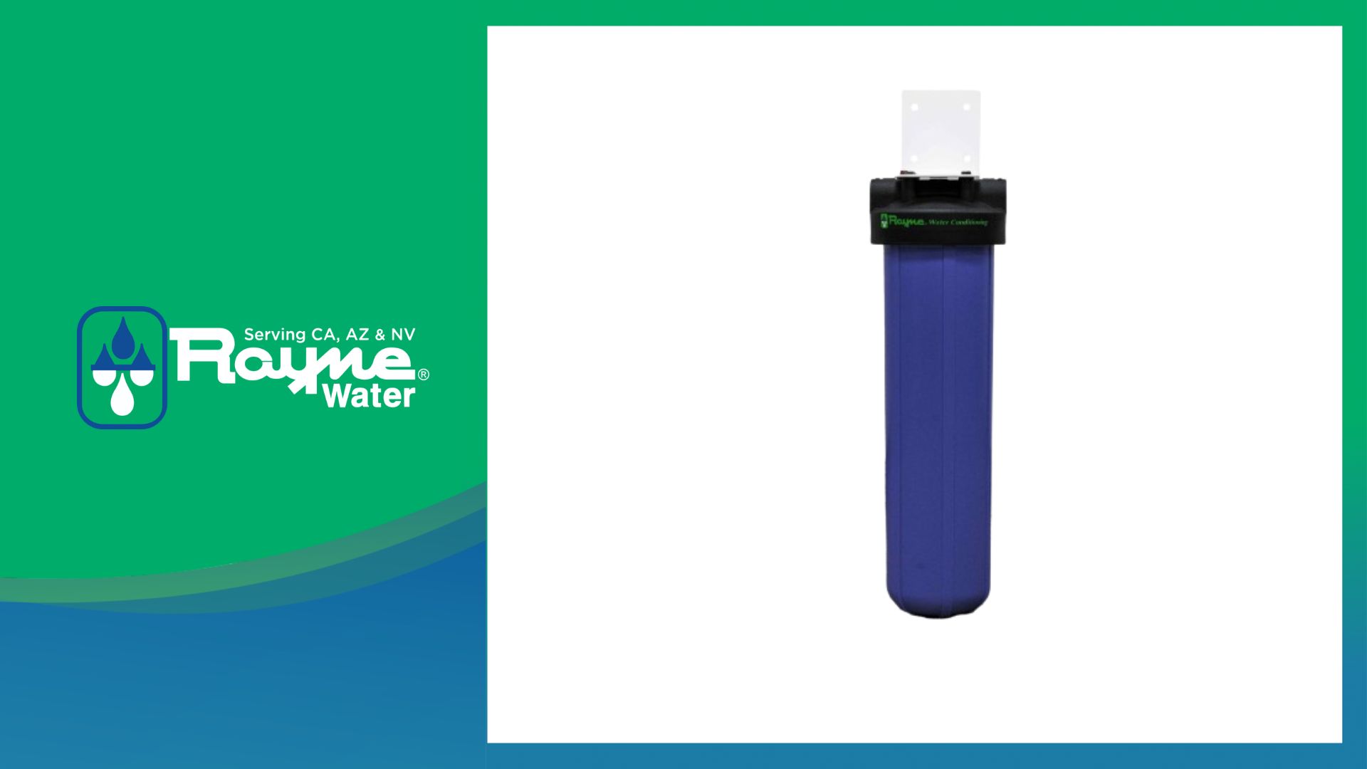 Rayne Big Blue 10-inch point-of-use water filter