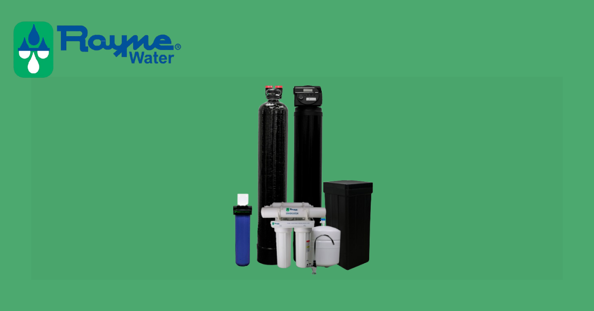 Rayne Water Essential Series salt-based water softener for small to medium homes, compact and affordable