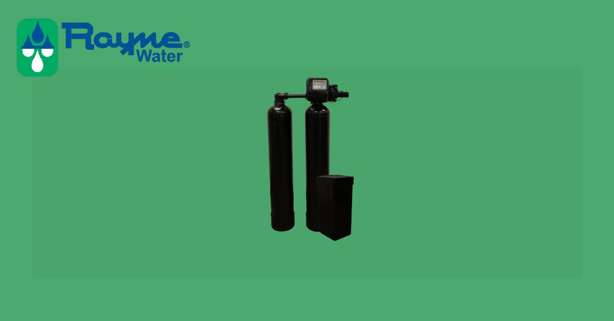 Rayne dual-tank water softener system