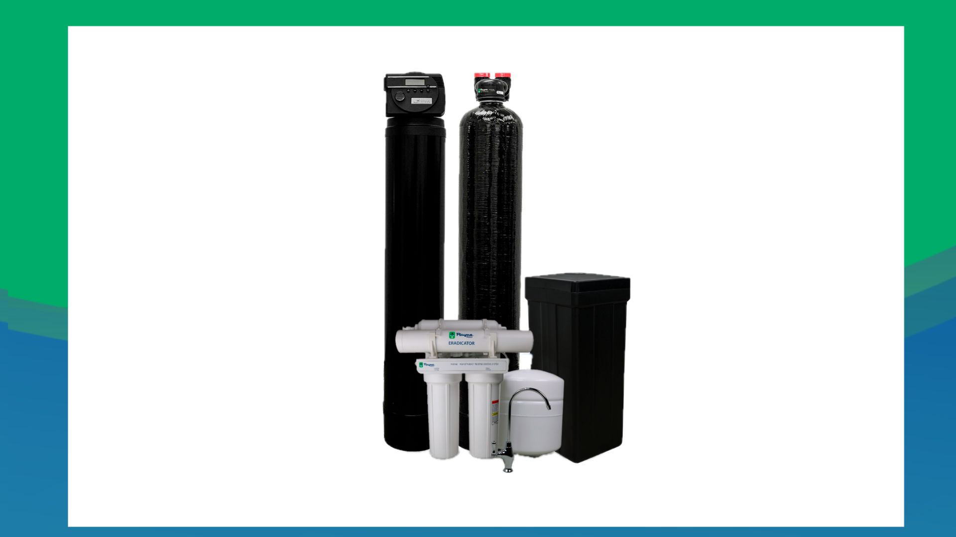 Rayne whole-home water filtration and softening system for Santa Clarita